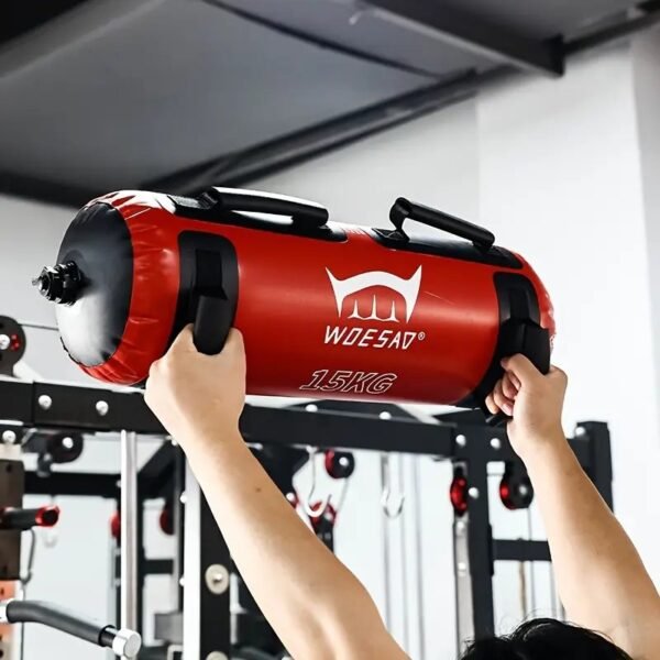 Преносима пясъчна торба за силови тренировки – за клекове, обръщания и функционална мощ (с регулируемо тегло)