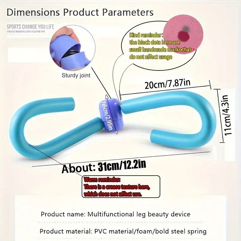 Тренажор за бедра и ръце – Muscle Trainer за тонизиране на бедра, седалище и ръце - Image 2