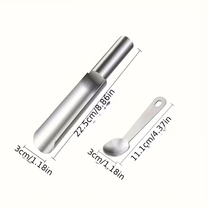 Комплект от 2 части за оформяне на кюфтета и фалафел – неръждаема стомана, идеален за прецизни и еднакви форми при готвене - Image 4